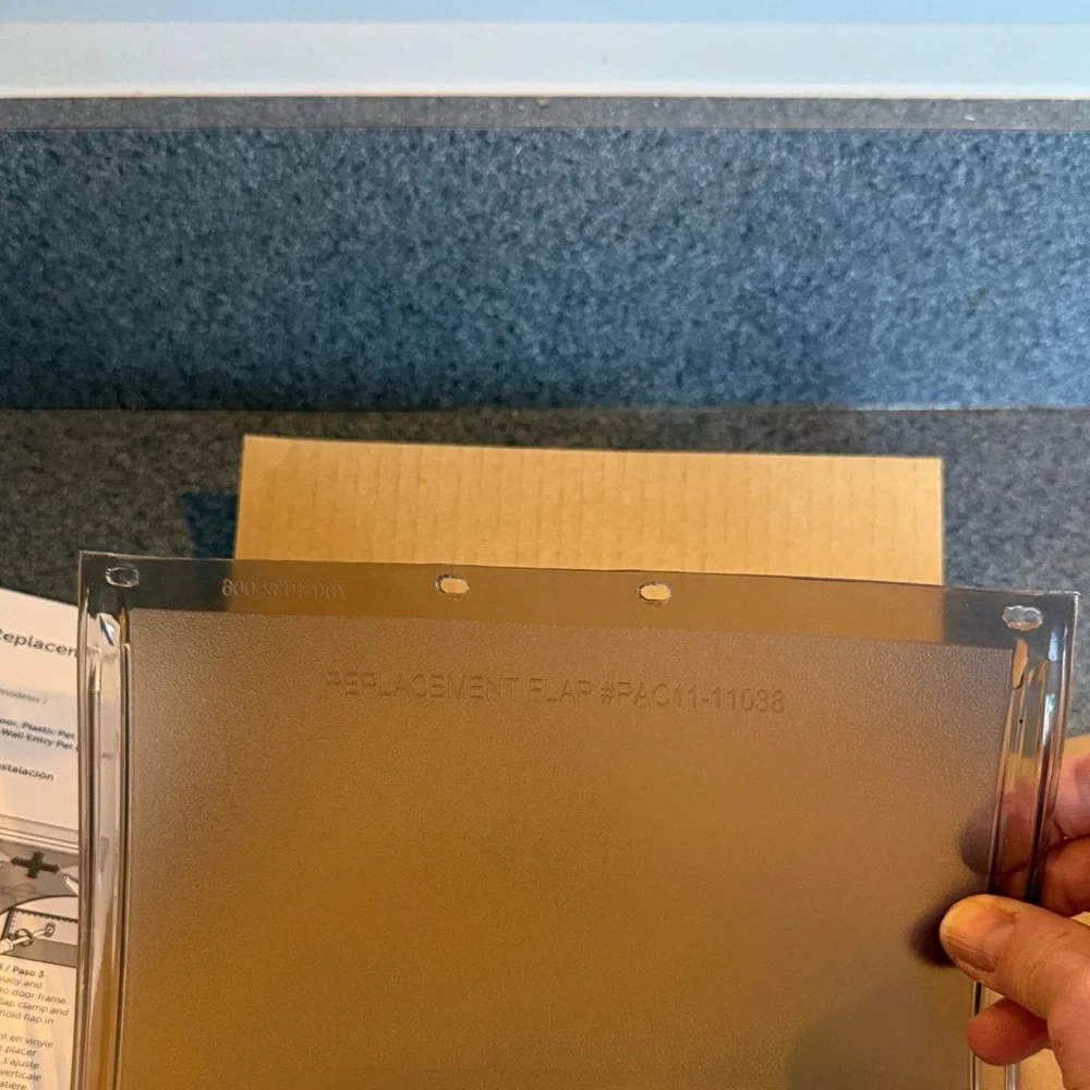PetSafe Brown Pet Door Flap 4 hole number PAC 11–11038